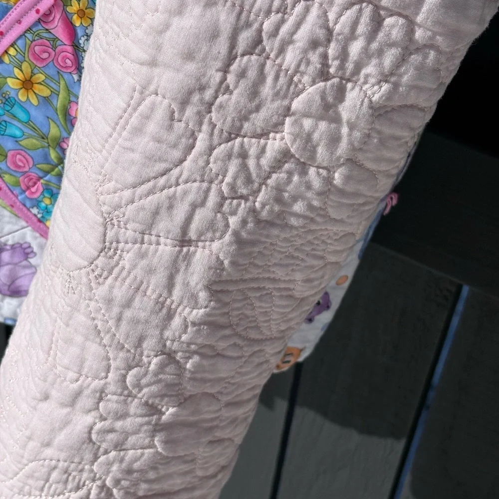 Handmade Upcycled Colorful Patchwork Women's Jacket - Picture 7 of 14